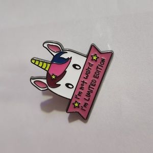 Cute Cartoon Unicorn metal enamel pin